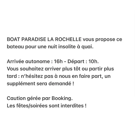 Sejour De Reve Sur Un Yacht - Linge & Menage Inclus Otel *